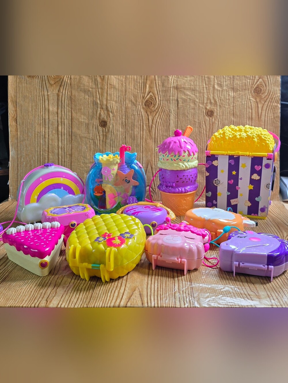 Polly Pocket Play Sets Lot Of 11